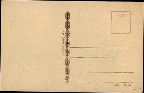 Ak Breslau in Schlesien, Totalansicht von Ort