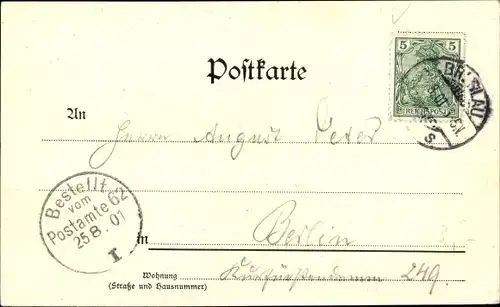 Ak Breslau (Wrocław) in Schlesien, Liebichshöhe