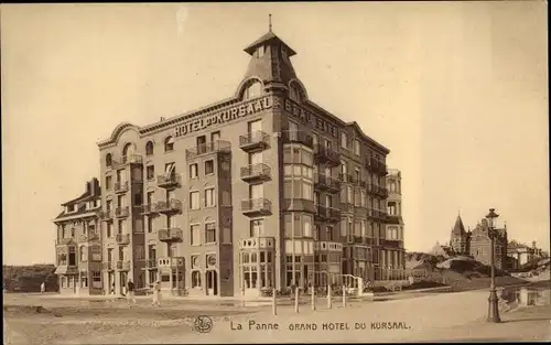 Ak La Panne Westflandern, Grand Hotel du Kursaal