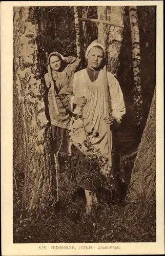 Ak Russland, Bäuerinnen in typischer Tracht
