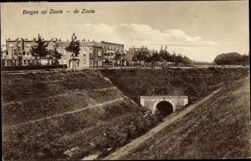 Ak Bergen op Zoom Nordbrabant Niederlande, de Zoom