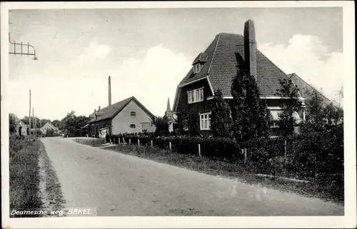 Ak Bakel Nordbrabant Niederlande, Deurnesche weg