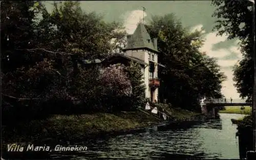 Ak Ginneken en Bavel Nordbrabant, Villa Maria en Duivelsbrug