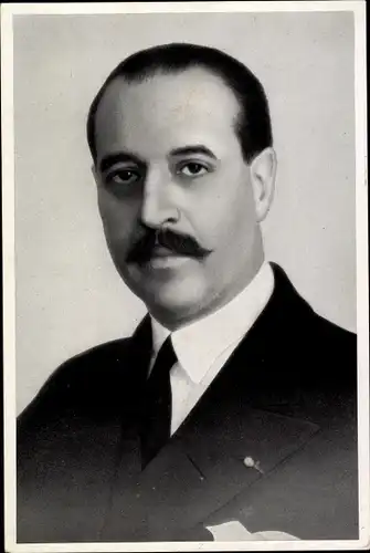 Sammelbild Olympia 1936, Armand Massard, President du Comite Olympique Francais