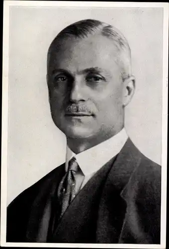 Sammelbild Olympia 1936, Stephan G. Tschapraschikov, Ehrenpräsident des bulgarischen Olymp. Kom.