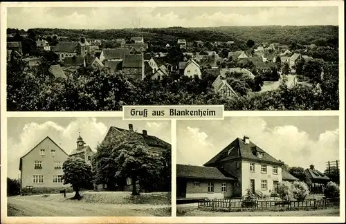 Ak Blankenheim im Harzvorland, Stadtansicht, Teilansichten