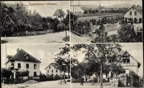 Ak Appenweier in Baden, Kriegsverpflegungsanstalt, Teilansichten
