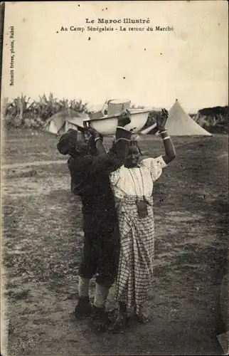 Ak Marokko, Camp Senegalais, le retour du Marche