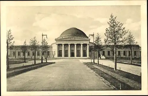 Ak Leipzig in Sachsen, Weltausstellung für Buchgewerbe und Graphik 1914, Halle der Kultur