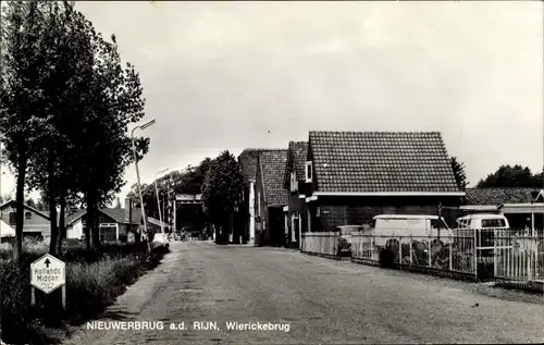 Ak Nieuwerbrug Südholland, Wierickebrug