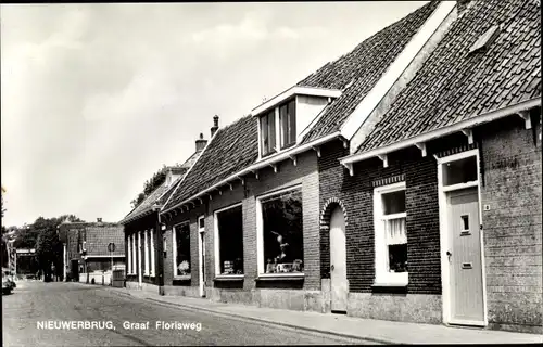 Ak Nieuwerbrug Südholland, Graaf Florisweg