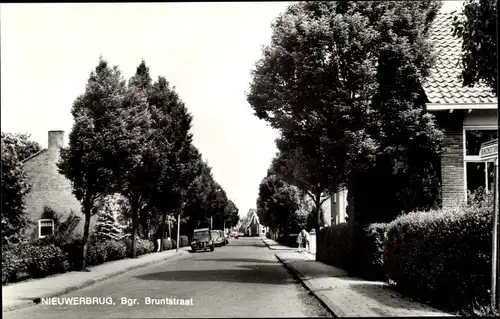 Ak Nieuwerbrug Südholland, Bgr. Bruntstraat