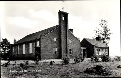 Ak Bruchterveld Overijssel Niederlande, Ned. Herv. Kerk