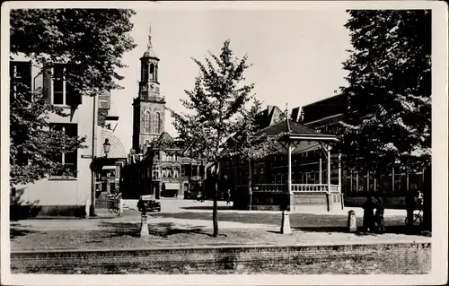 Ak Kampen Overijssel Niederlande, Nieuwe Markt met Nieuwe Toren