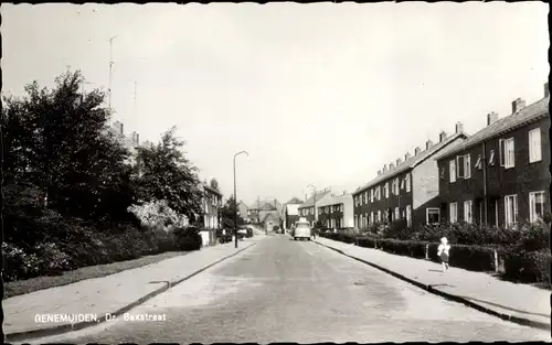 Ak Genemuiden Overijssel Niederlande, Dr. Baxstraat