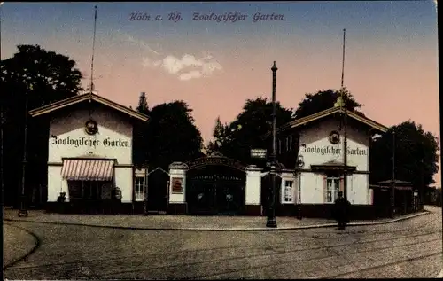 Ak Köln am Rhein, Zoologischer Garten