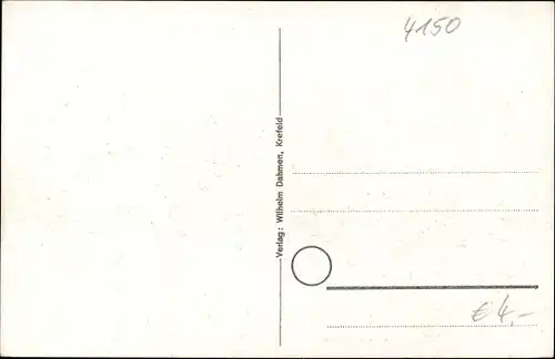 Ak Krefeld am Niederrhein, Bismarckplatz