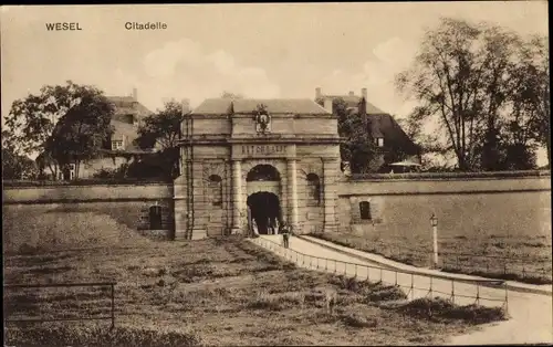 Ak Wesel am Niederrhein, Citadelle