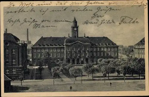 Ak Herne im Ruhrgebiet Westfalen, Rathaus