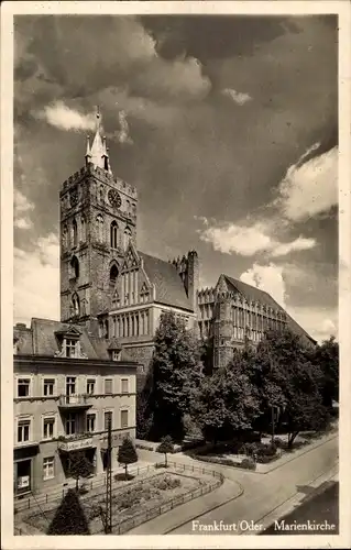 Ak Frankfurt an der Oder, Marienkirche