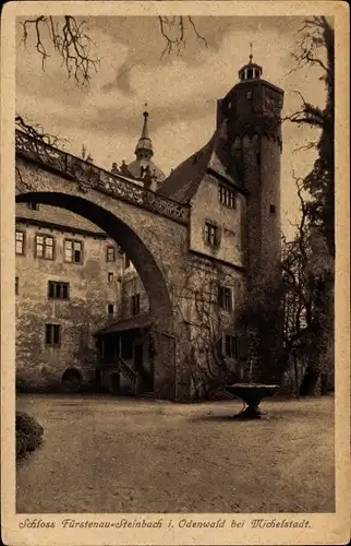 Ak Steinbach Michelstadt im Odenwald, Schloss Fürstenau