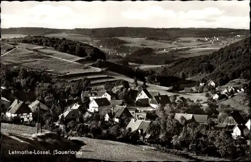 Ak Letmathe Iserlohn im Märkischen Kreis, Panorama