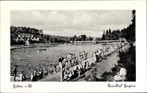 Ak Halver in Westfalen, Strandbad Herpine