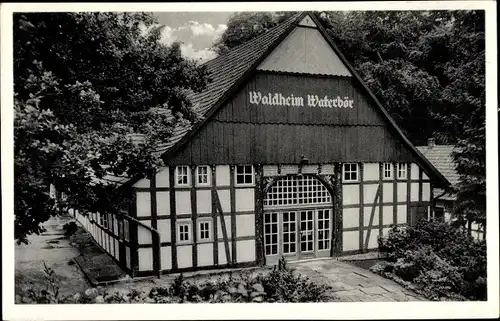 Ak Brackwede Bielefeld in Westfalen, Waldheim Waterbör, Spiegelsberge