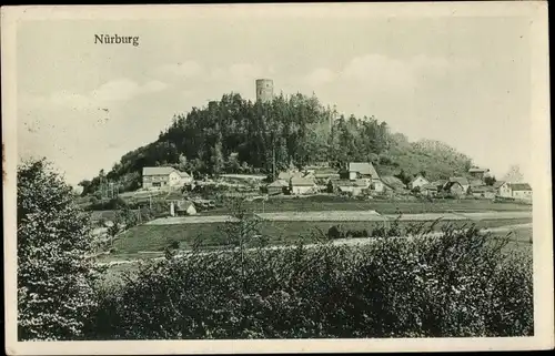 Ak Nürburg in der Eifel, Ortsansicht