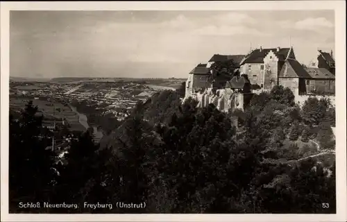 Ak Freyburg an der Unstrut, Burg Neuenburg