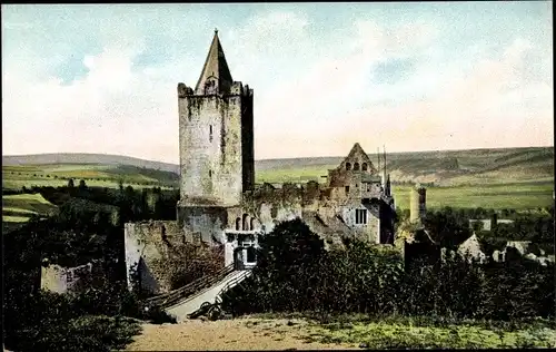 Ak Bad Kösen Naumburg an der Saale, Rudelsburg