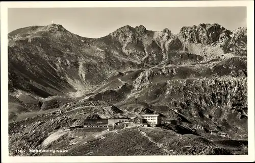 Ak Oberstdorf im Oberallgäu, Edmund Probst Haus, Bergstation Nebelhornhaus