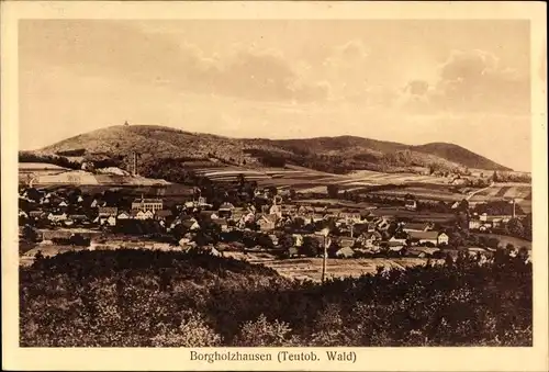 Ak Borgholzhausen in Westfalen, Panorama