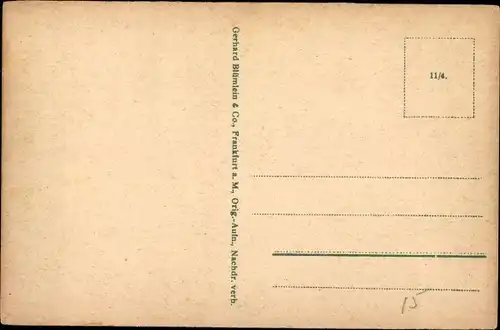 Ak Mannheim, Hauptpost mit Planken, Straßenbahn