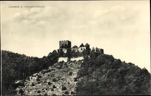Ak Klingenmünster an der Weinstraße Pfalz, Landeck
