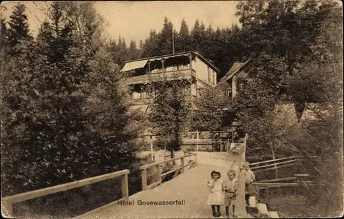 Ak Goslar am Harz, Hotel Gosewasserfall, Kinder