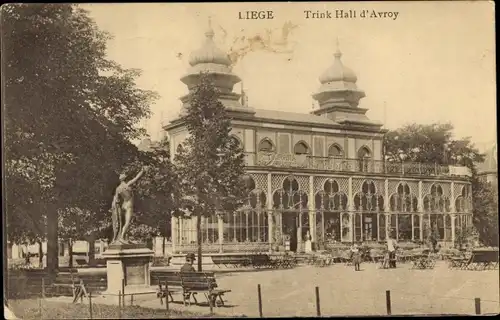 Ak Liège Lüttich Wallonien, Trink Hall d'Avroy