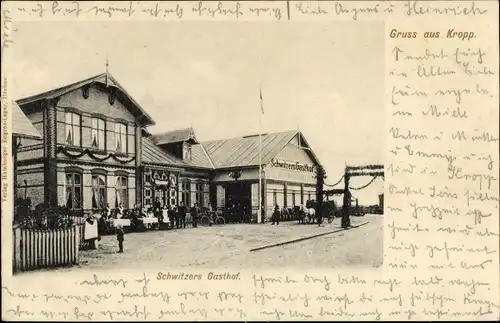 Ak Kropp in Schleswig, Schwitzers Gasthof