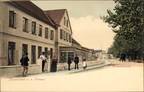 Ak Ostseebad Niendorf Timmendorfer Strand, Strandstraße