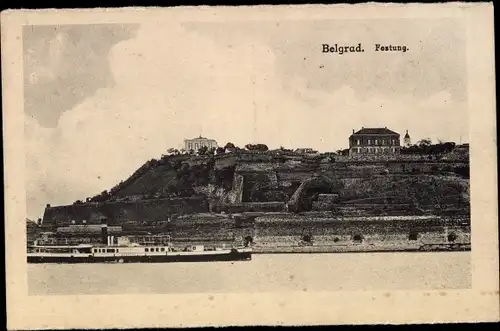 Ak Beograd Belgrad Serbien, Festung