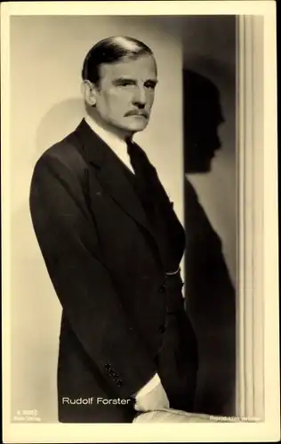 Ak Schauspieler Rudolf Forster, Portrait