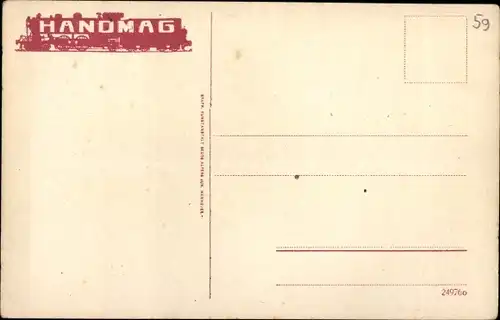 Ak Französische Eisenbahn, Paris Orelans Bahn, Dampflok Nr. 4517, Hanomag