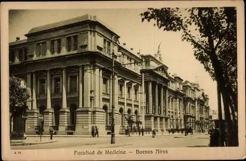 Ak Buenos Aires Argentinien, Facultad de Medicina