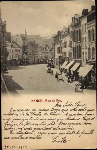 Ak Namur Wallonien, Rue de Fer