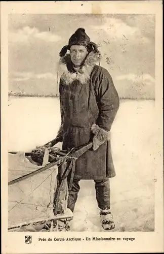 Ak Pres du Cercle Arctique, Un Missionnaire en voyage