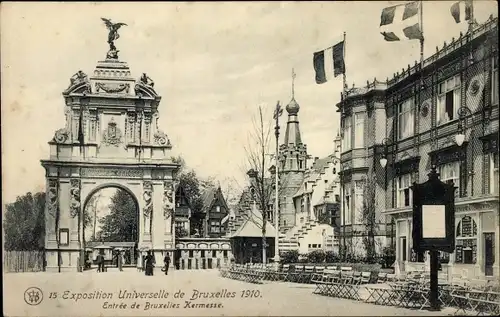 Ak Bruxelles Brüssel, Exposition Universelle 1910