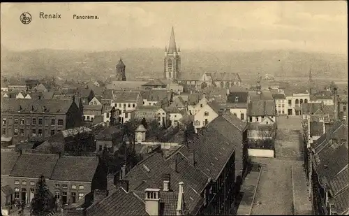 Ak Ronse Renaix Ostflandern, Panorama