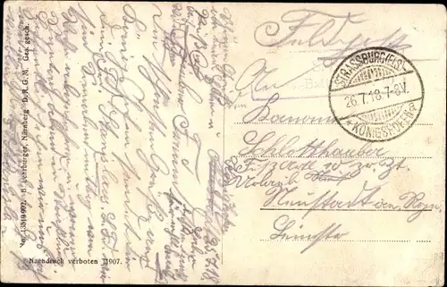 Ak Strasbourg Straßburg Elsass Bas Rhin, Universität, Frau in Tracht mit Spinnrad