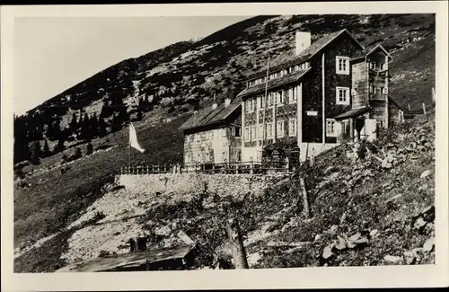 Ak Lackenhof in Niederösterreich, Ötscherschutzhaus