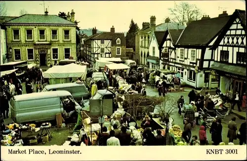 Ak Leominster Herefordshire England, Market Place